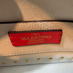 Valentino Small Rockstud Grainy Calfskin Crossbody Bag